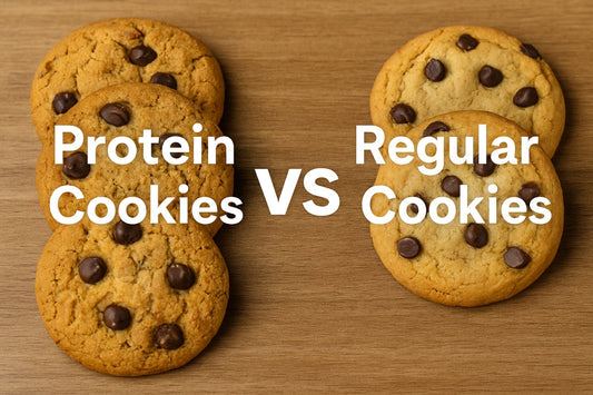 Protein cookies vs. regular cookies