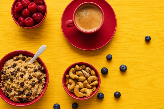 Protein snacks vs. coffee